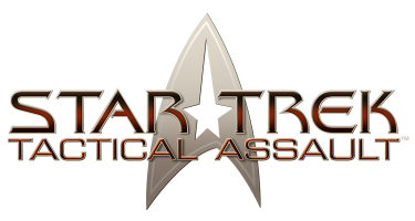 Star Trek Tactical Assault title screen for Nintendo DS